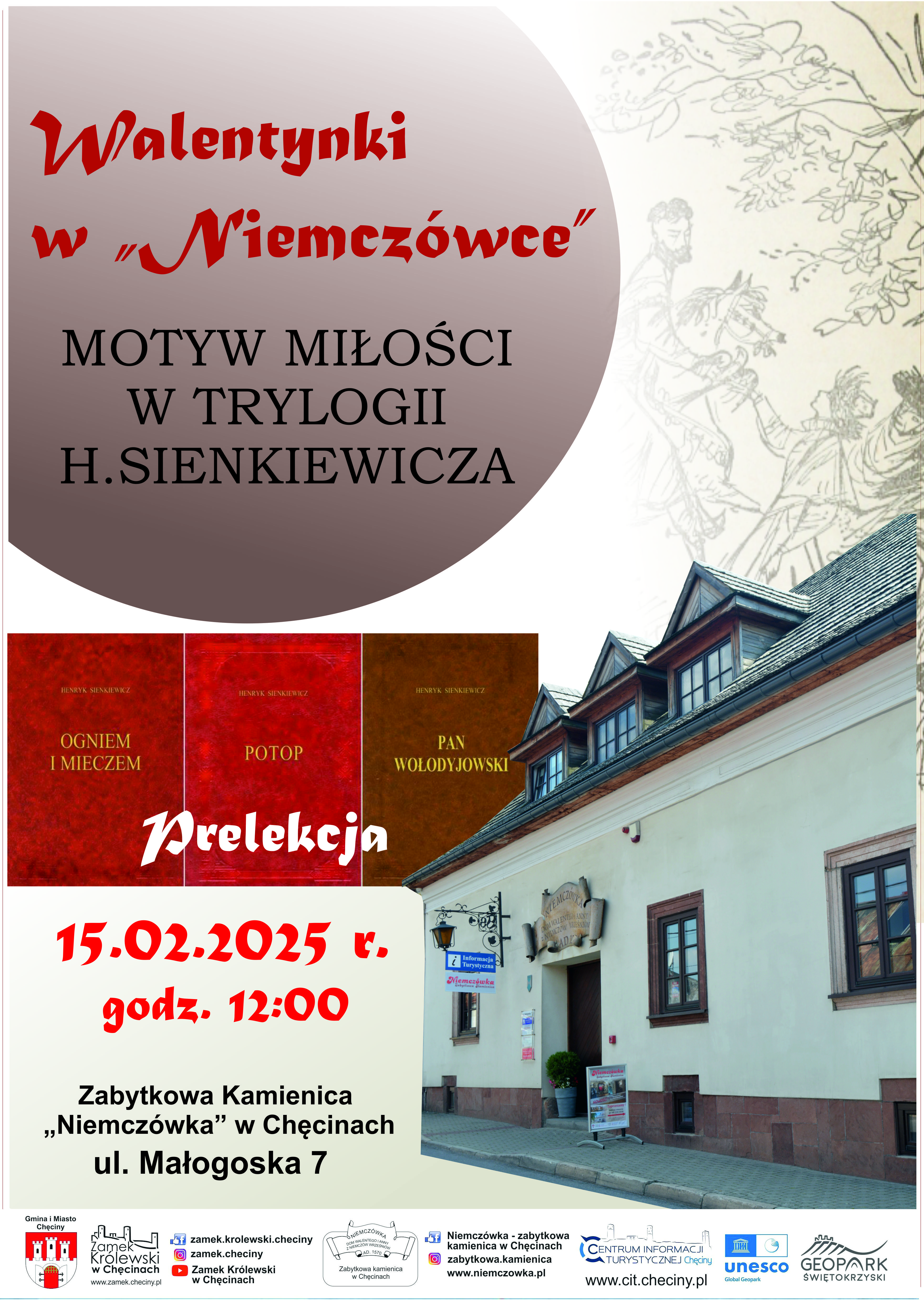 WALENTYNKI W „NIEMCZÓWCE” - WĄTEK MIŁOŚCI W TRYLOGII HENRYKA SIENKIEWICZA